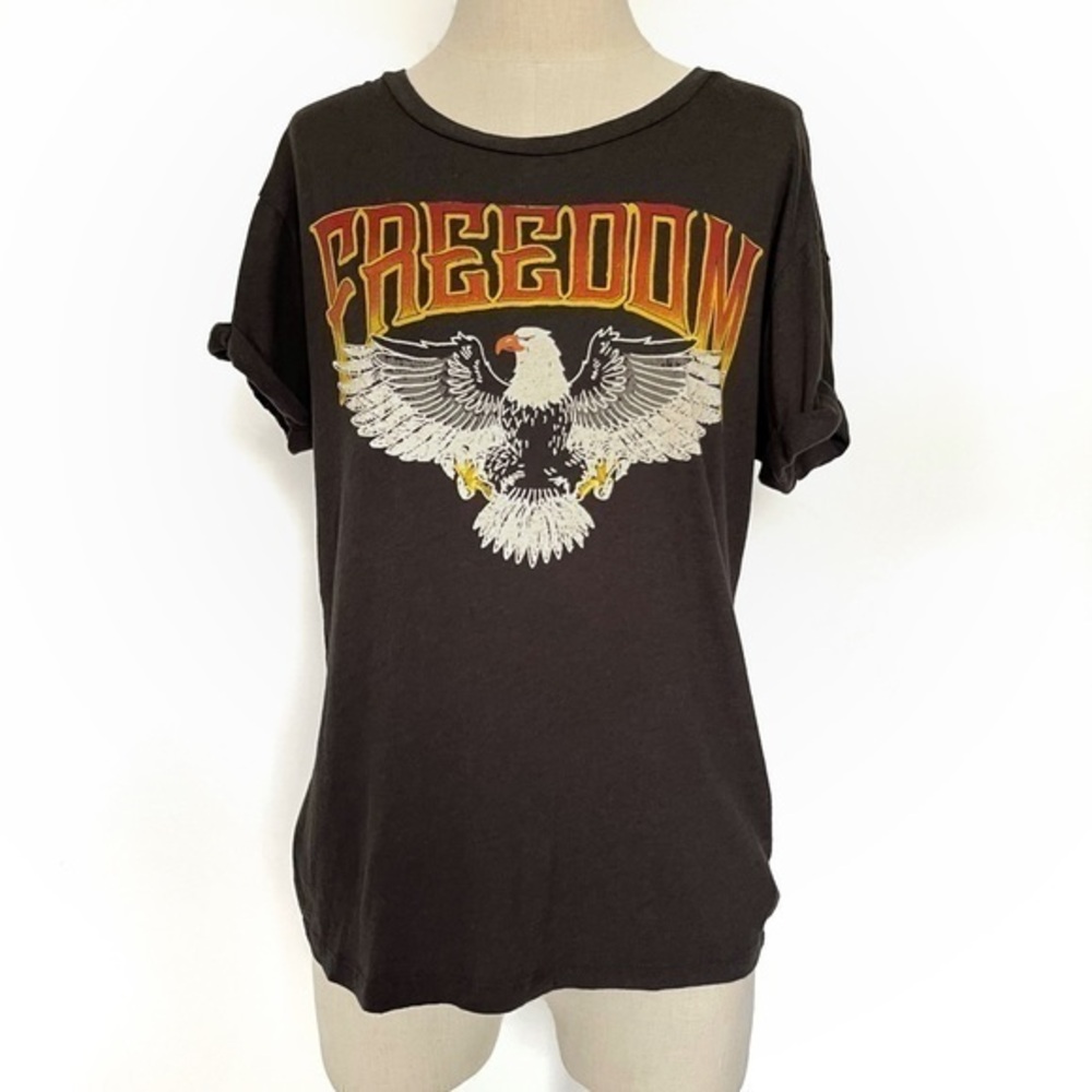 Chaser Freedom Eagle Graphic T-Shirt Size Small